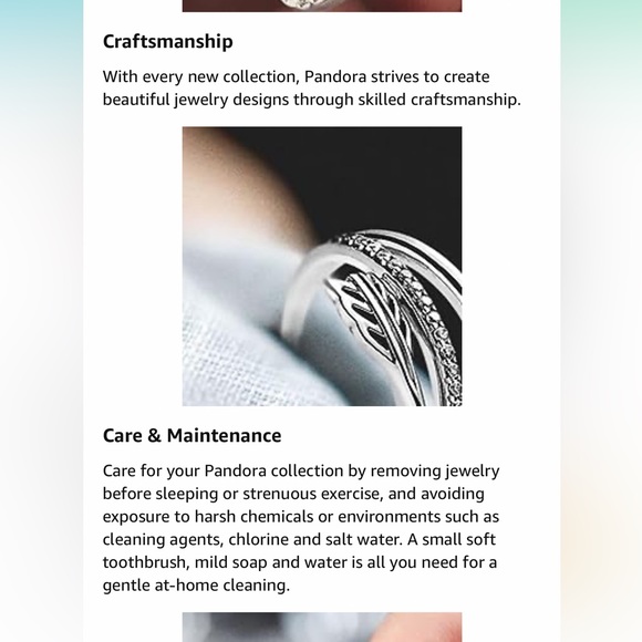 PANDORA Brown Braided Double Leather Charm Bracelet Necklace - Picture 14 of 15